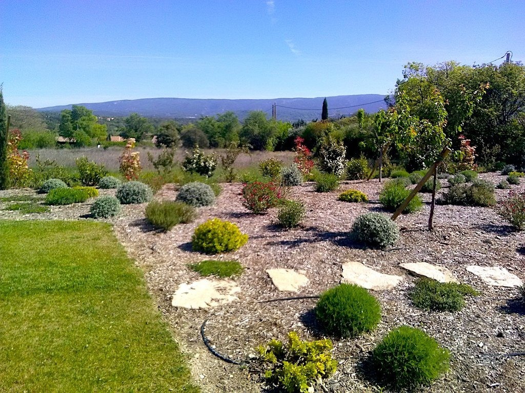 Jardin-à-Gordes-Vaucluse